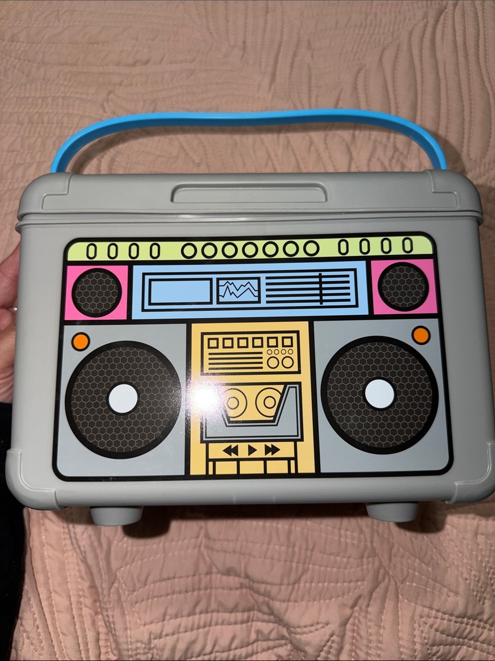 Retro Boombox Storage Box Case - Picture 2 of 4